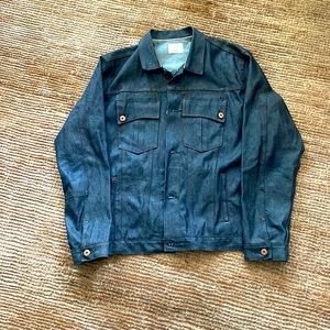 Billy Reid selvedge Japanese denim jacket